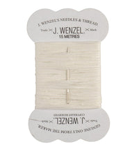 BRAIDING THREAD WITH NEEDLE J WENZEL [Clr:Natural Lgth:15 metres]