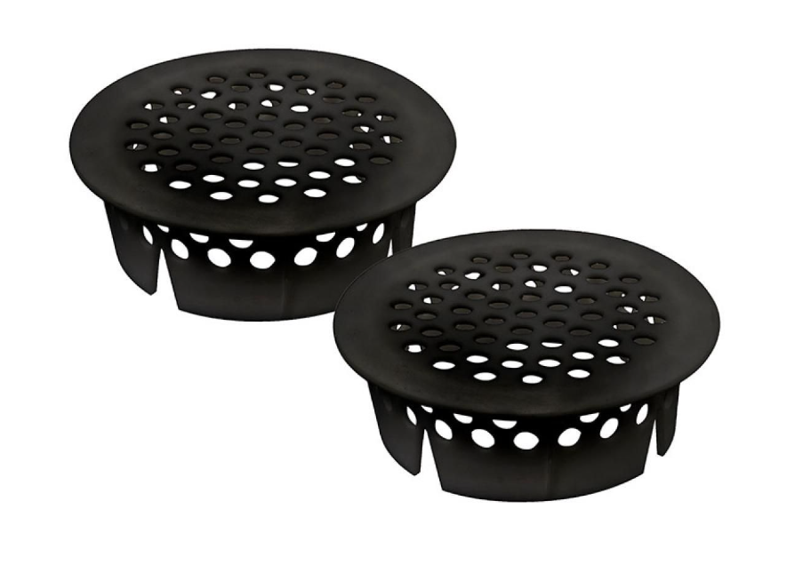 DOWN PIPE COVERS ROUND 90MM PK 2