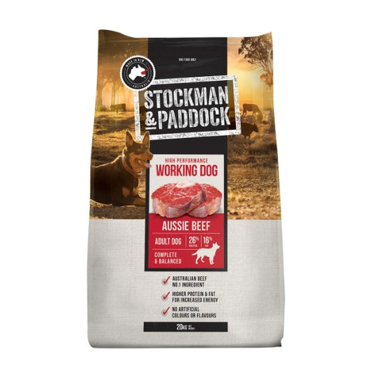 STOCKMAN & PADDOCK AUSSIE BEEF & VEG 20KG