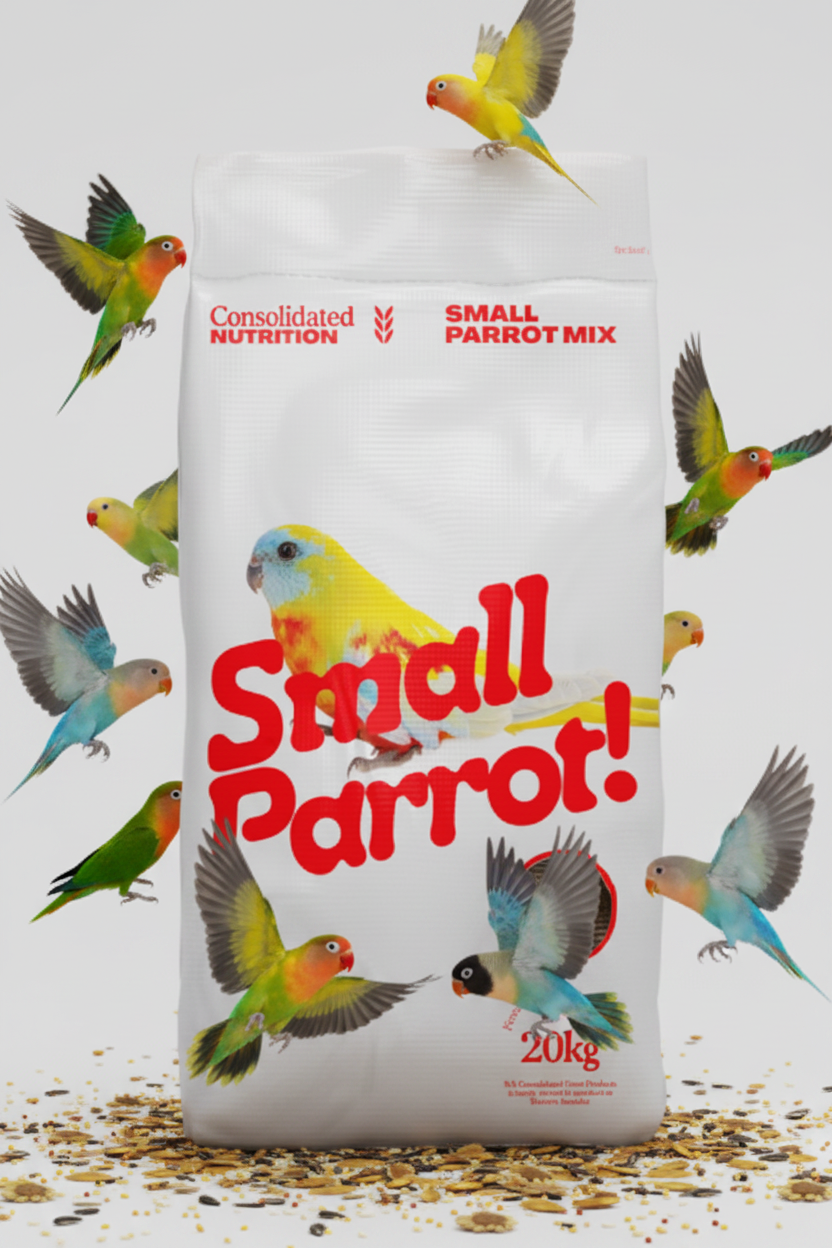 SMALL PARROT MIX CONSOLIDATED 20KG