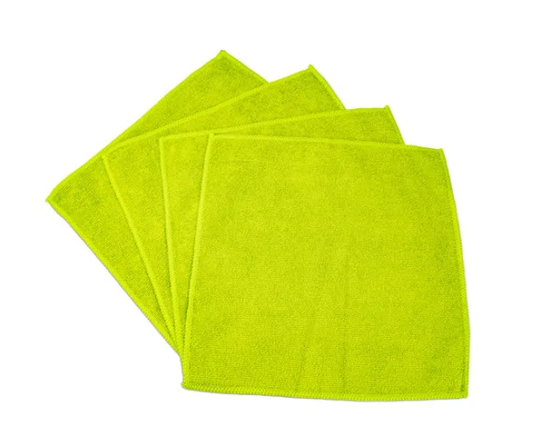 MICROFIBRE TOWEL 4 PACK [Clr:Lime Green]