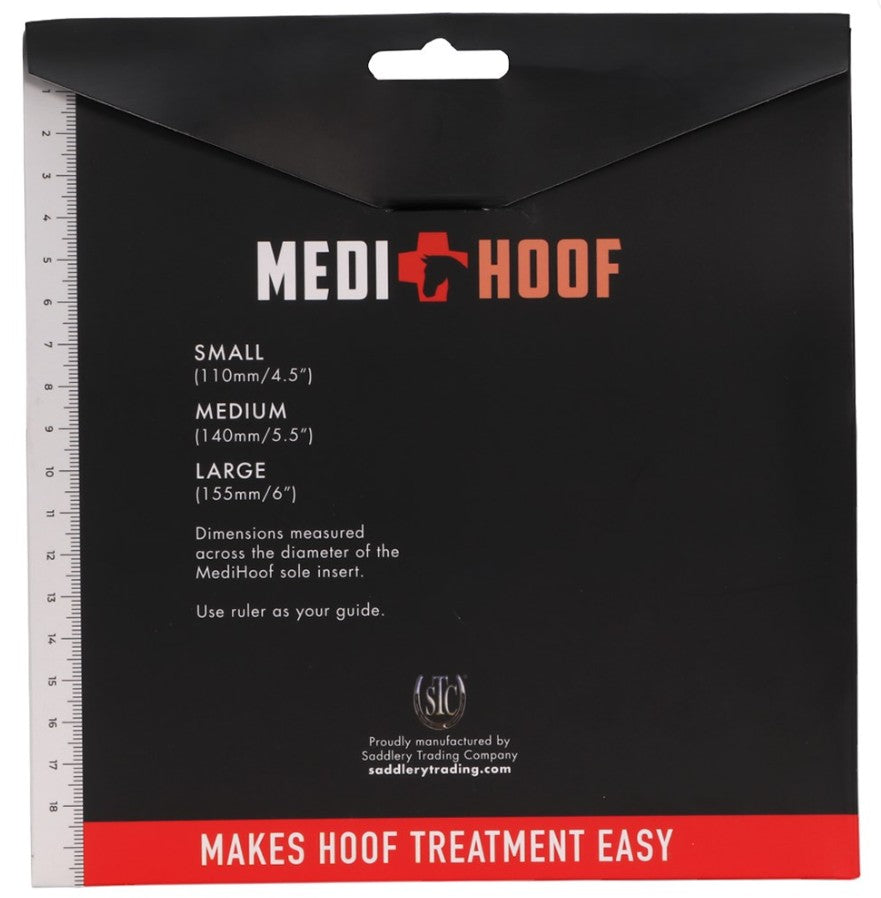 MEDI-HOOF HORSE TREATMENT BOOT INSOLE [Size:Medium 140cm]