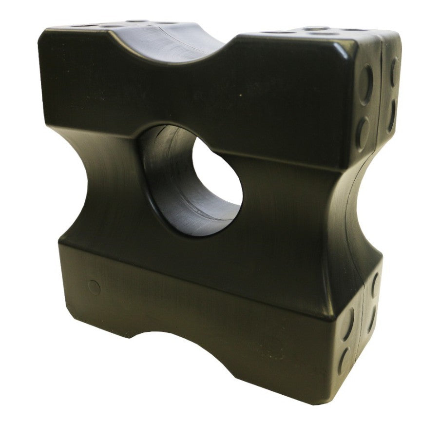 SHOWMASTER PLASTIC JUMP BLOCKS - SET OF 4 [Clr:Black]