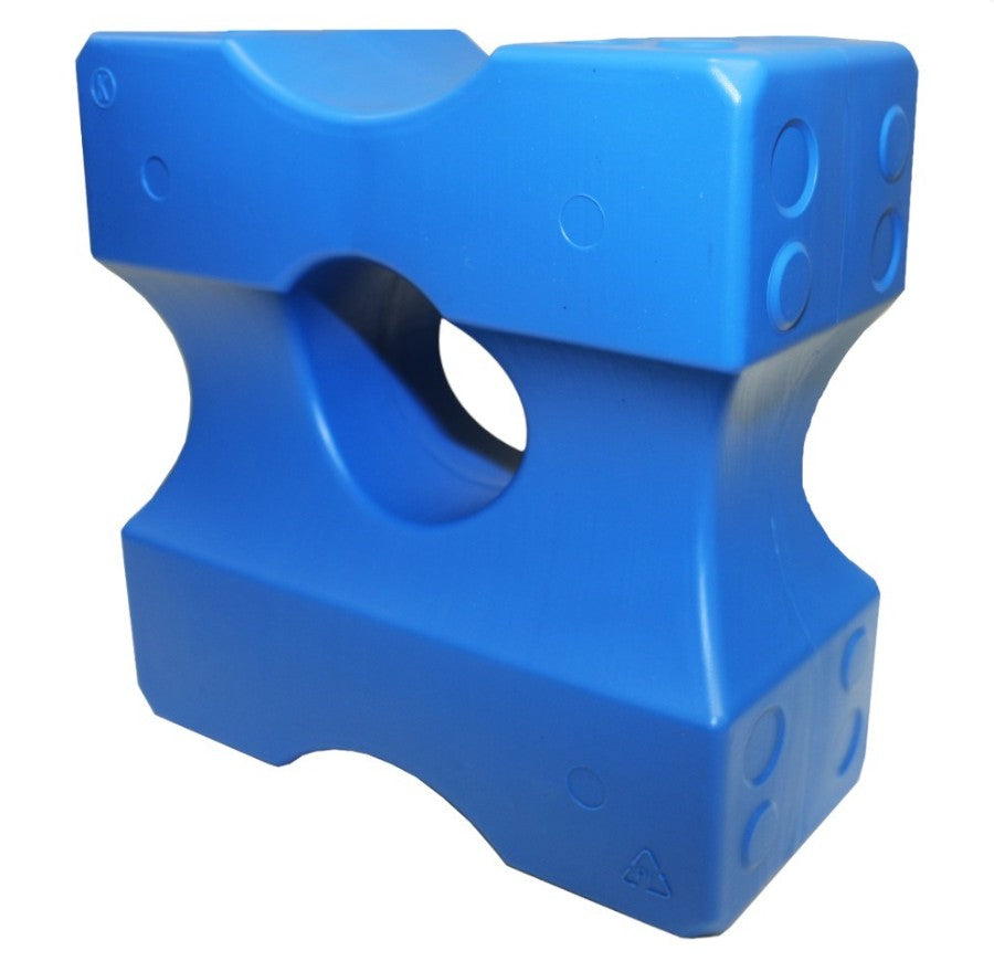 SHOWMASTER PLASTIC JUMP BLOCKS - SET OF 4 [Clr:Blue]