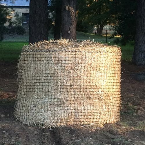 HAYNET ROUND GIDDY UP [Type:Round Size:4ft, 5cm hole, 78ply Clr:Black]