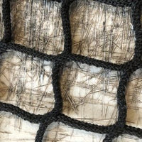 HAYNET ROUND GIDDY UP [Type:Round Size:4ft, 5cm hole, 78ply Clr:Black]