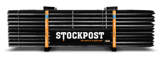 STAR PICKET BLACK HEAVY DUTY STEEL POST [Size:180cm]