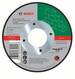 WHEEL GRINDING MASONRY BOSCH [Size:115 x 6.0 x 22mm]