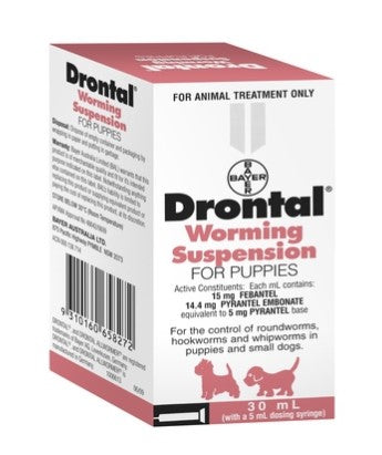 WORMER PUPPY SUSPENSION 30MLS