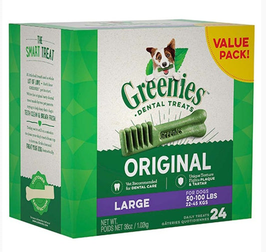 GREENIES DOG ORIGINAL VALUE PACK LARGE 1KG