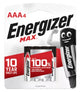 BATTERY ENERGIZER AAA 4 PACK