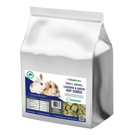 MULTICUBE SMALL ANIMAL LUCERNE & OATEN CUBES 2KG