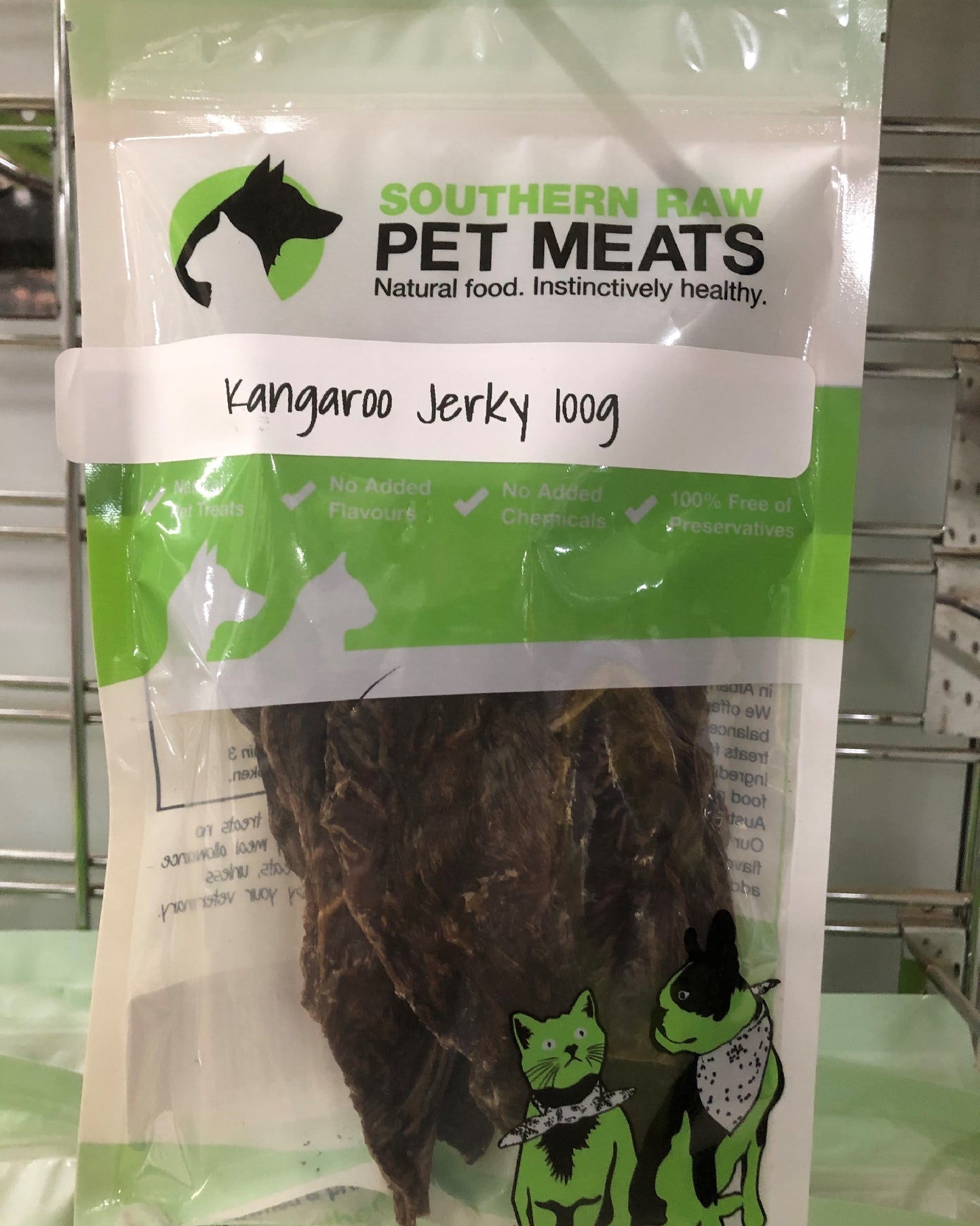 SOUTHERN RAW KANGAROO JERKY [Size:100grm]