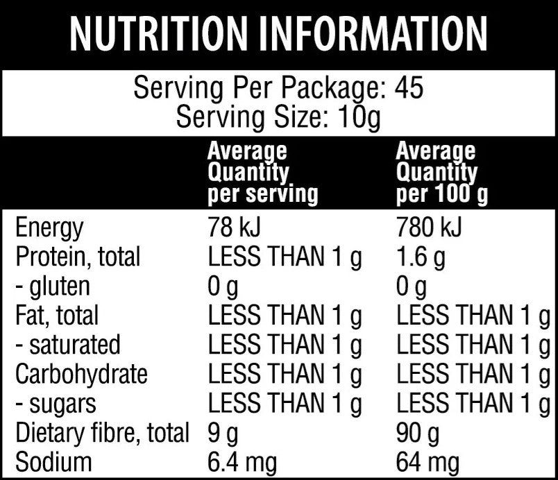 ULTIMATE PSYLLIUM QENDA 450GMS