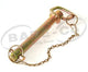DRAWBAR PIN STANDARD BARE-CO [Size:19mm]