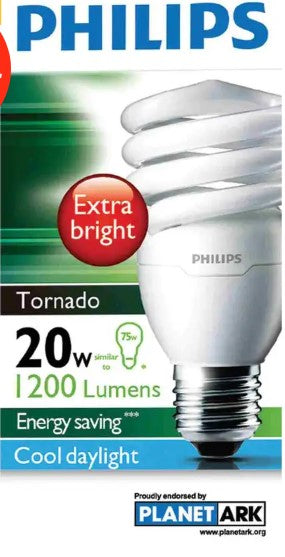 GLOBE PHILIPS SPIRAL ES DAYLIGHT 20W