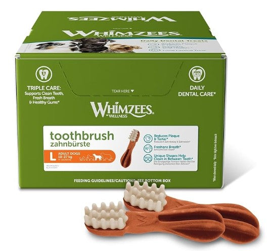WHIMZEES TOOTHBRUSH LARGE EACH