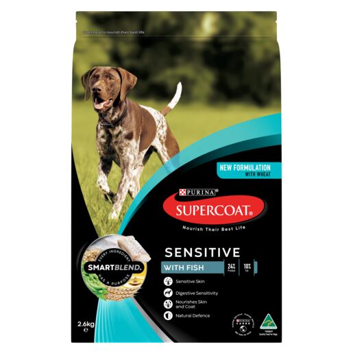 SUPERCOAT SMARTBLEND ADULT SENSITIVE DOG FOOD WITH FISH 15KG