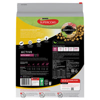 SUPERCOAT SMARTBLEND ADULT ACTIVE DOG FOOD WITH BEEF 18KG