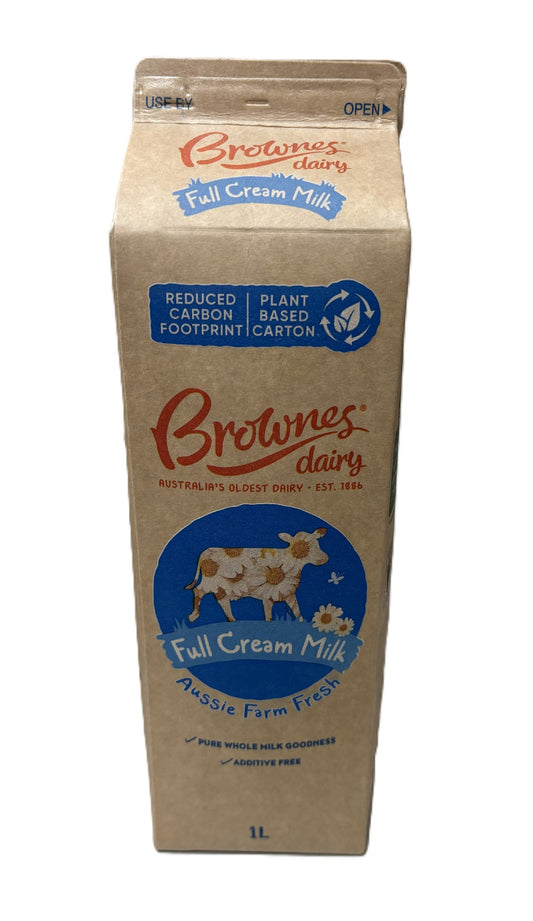 MILK FULL CREAM 1LTR