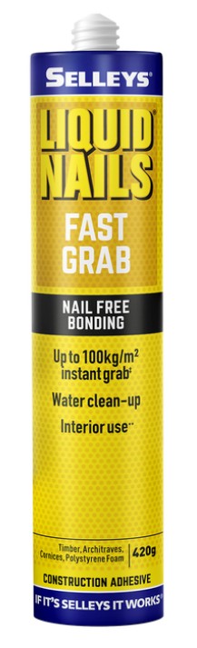 LIQUID NAILS FAST GRAB SELLEYS [Size:420g]