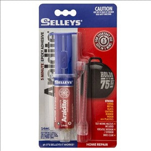 ARALDITE ADHESIVE EPOXY SELLEYS 5MIN 14ML