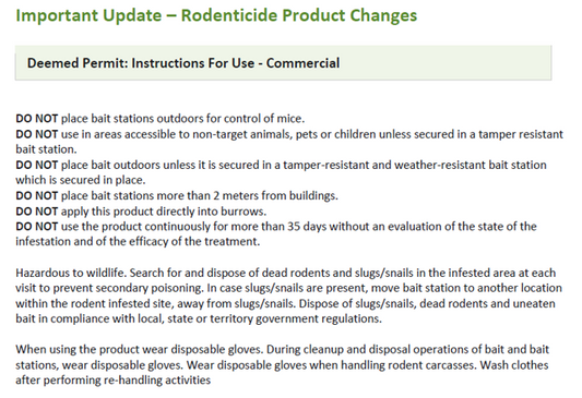 BROMAKIL GRAIN BAIT FOR RATS AND MICE