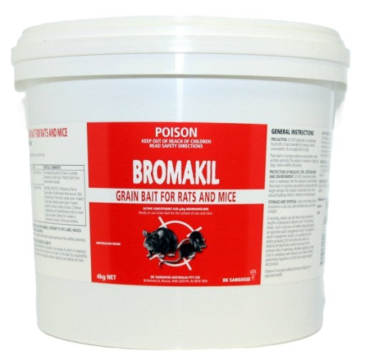 BROMAKIL GRAIN BAIT FOR RATS AND MICE [Size:4kg]