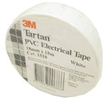 TAPE ELECTRICAL 18MM X 18M [Clr:White]