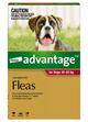 ADVANTAGE FOR DOGS 10-25KGS LARGE 4PACK
