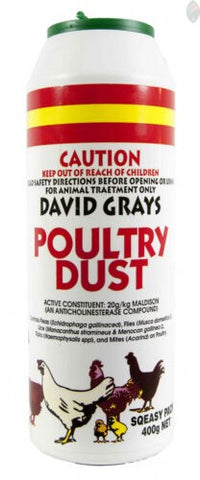 POULTRY DUST DAVID GRAY'S 400GRM