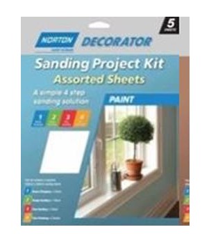 SANDING KIT PAINT 5 PACK 230X280MM