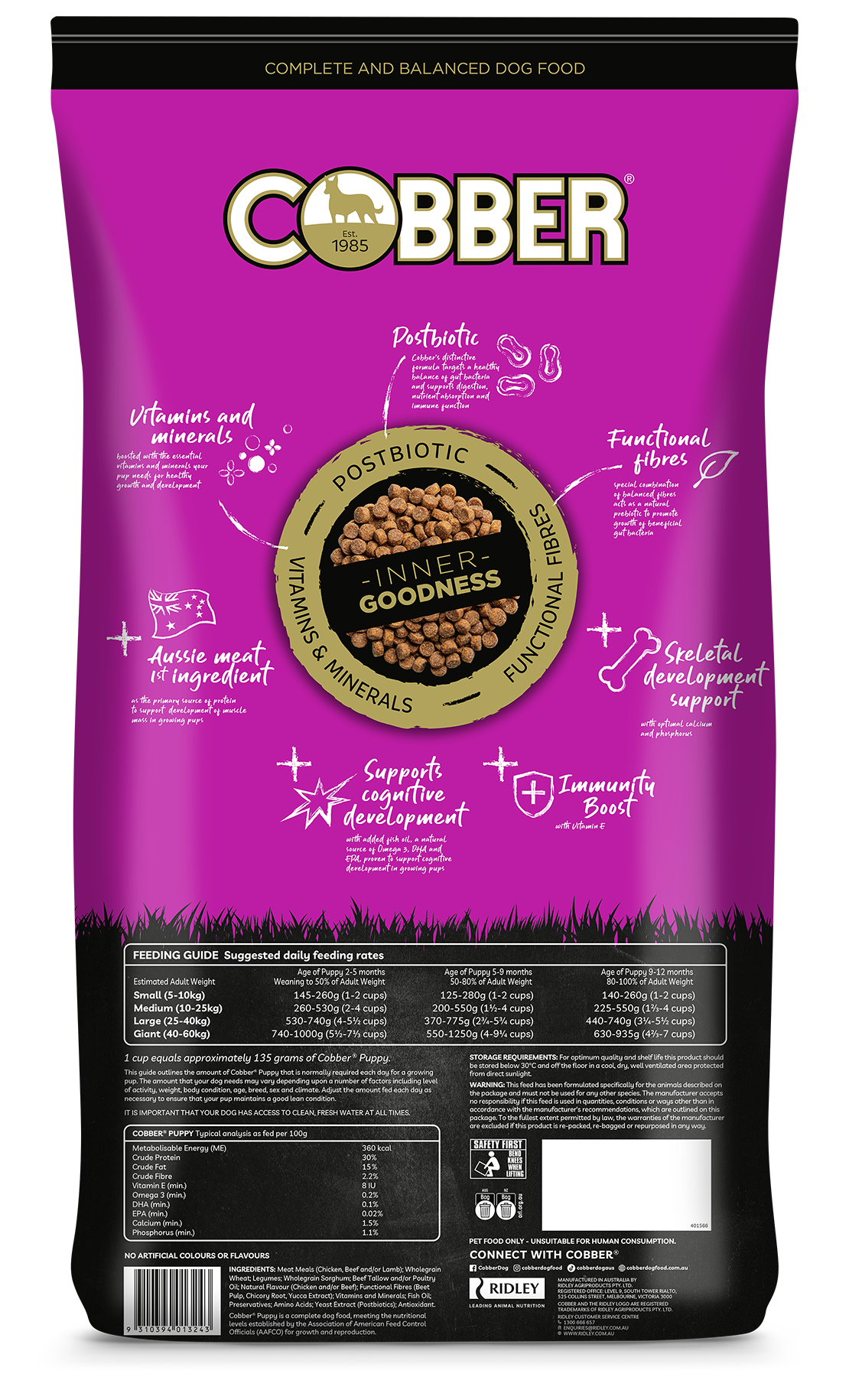 COBBER COMPLETE PUPPY 20KG