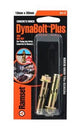 DYNABOLT PLUS HEX HEAD ZINC PLATED 2 PACK [Size:10mm x 50mm]
