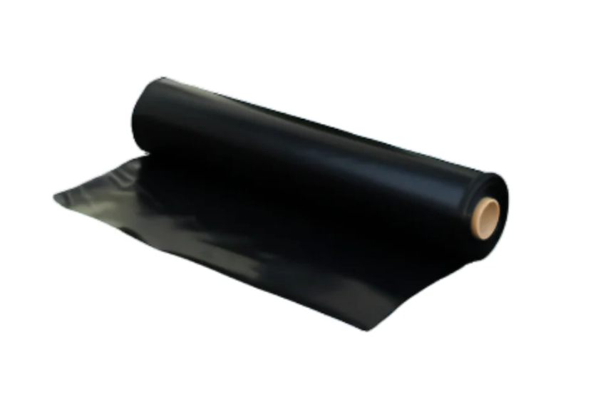 BUILDERS FILM (BLACK PLASTIC) 200UM [Size:2mtr x 50mtr]