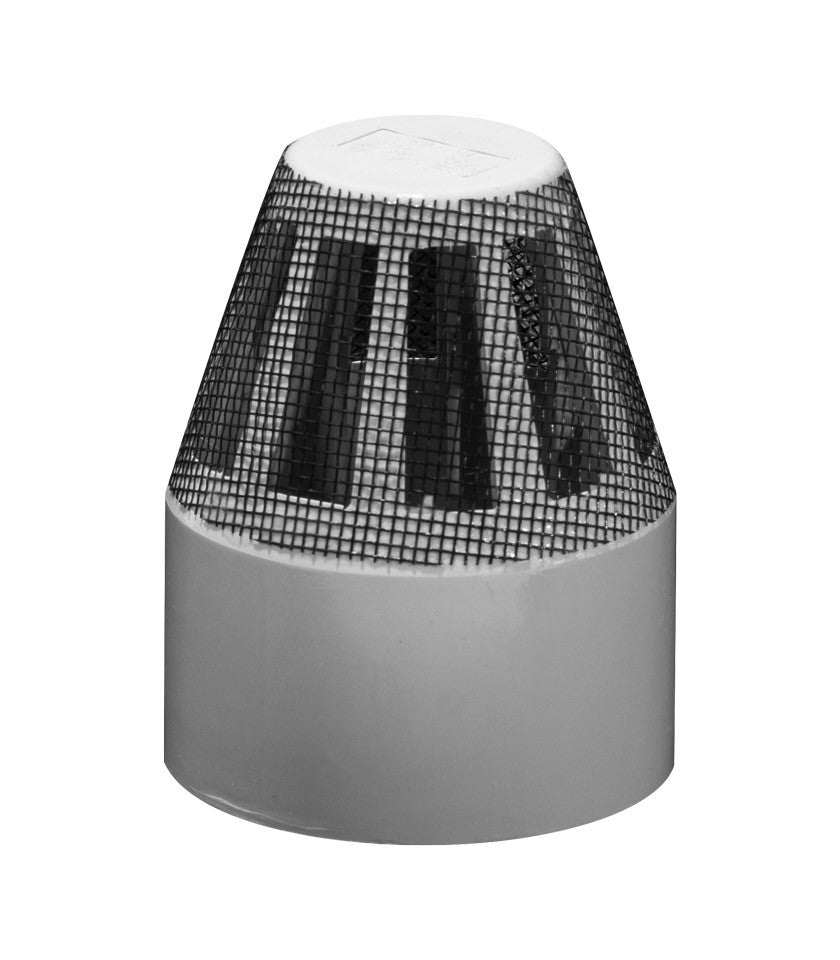 DWV PVC VENT COWL INSECT PROOF [Size:50mm]