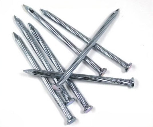 NAILS CONCRETE TWISTED SHANK ZINC [Size:25mm X 3.0mm]