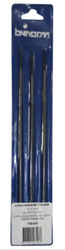 CHAINSAW FILE PKT3 BYNORM [Size:8 x 3/16"]