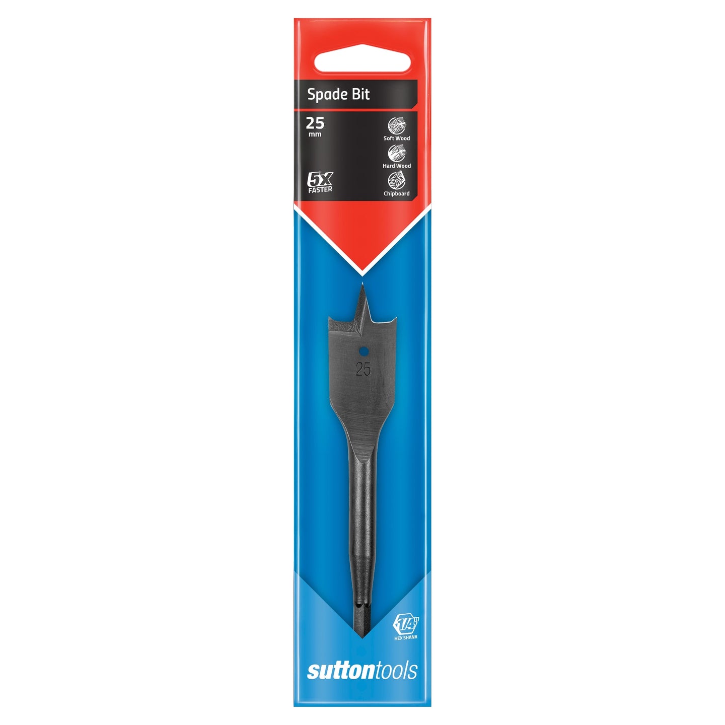 DRILL BIT SPADE SUTTON TOOLS [Size:10mm]