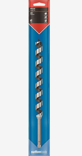 DRILL BIT AUGER MEDUIM SUTTON TOOLS [Size:20mm x 330mm]