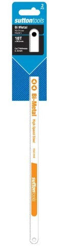 HACKSAW BLADE 2 PIECE SUTTON [Size:18T x 300mm]