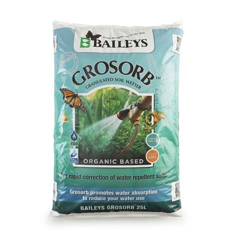 BAILEYS GROSORB GRANULATED SOIL WETTER 25LTR