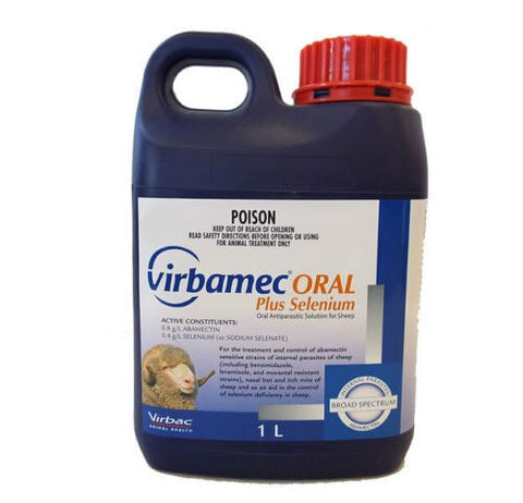 VIRBAMEC ORAL DRENCH PLUS SELENIUM 1 LITRE