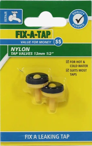 FIX-A-TAP NYLON TAP VALVES 13MM (1/2")