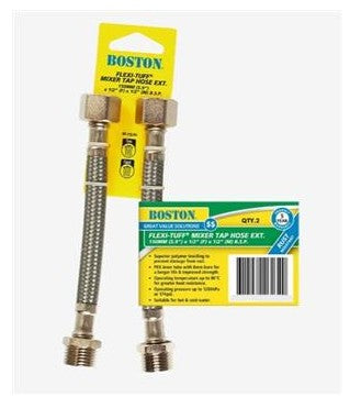 HOSE EXTENSION MIXER TAP 150MM 2 PK