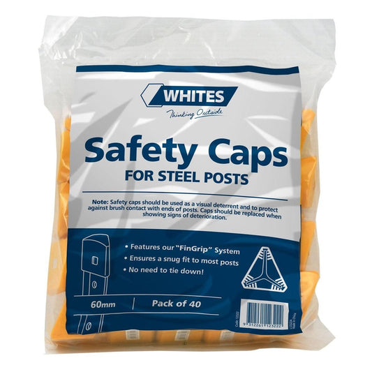 SAFETY CAPS YELLOW 60MM [Size:Pack 40]
