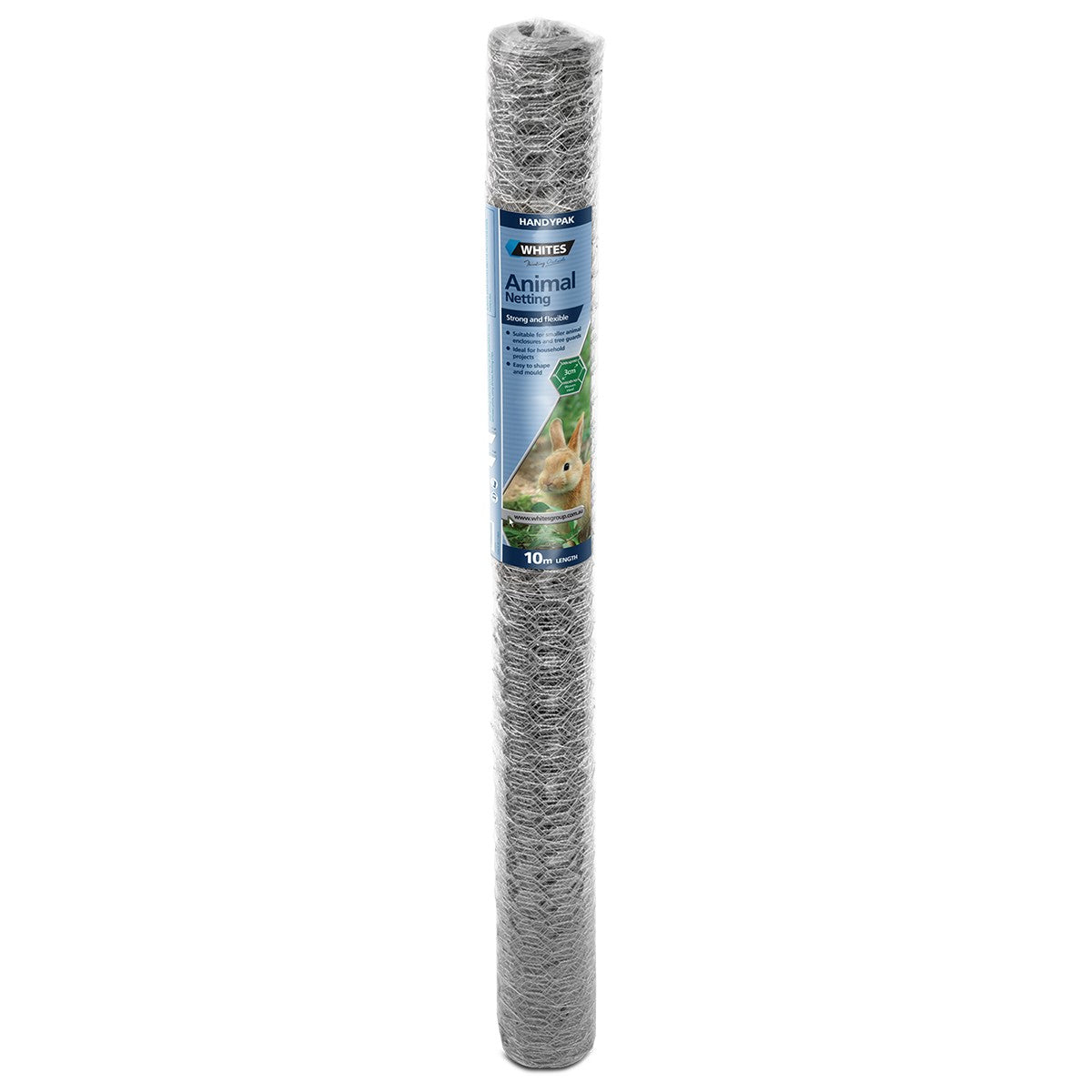NETTING ANIMAL WHITES [Size:90/3/0.9 x 10 Metres]