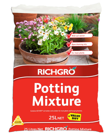 POTTING MIX RICHGRO 25LTR