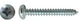 SCREW SELF TAPPING PAN HEAD BOX OF 100 [Size:8g x 12mm]