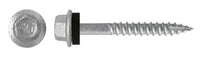 SCREWS TYPE 17 TIMBER HEX HEAD WITH NEOPRENE WASHER 50 PACK [Size:12g x 45mm]